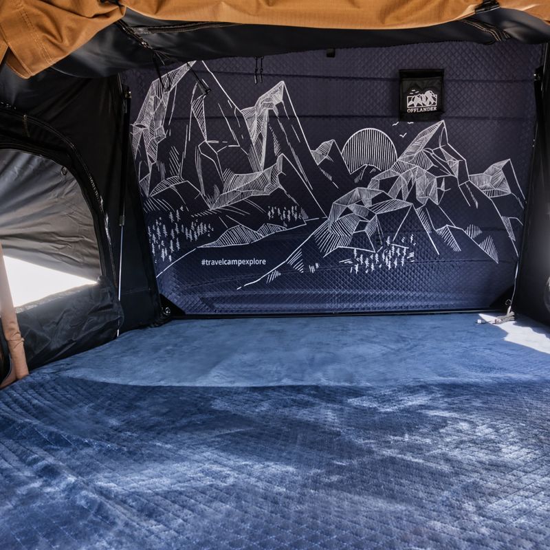 Namiot dachowy 2-osobowy OFFLANDER Fold 2 Grizzly beige/brown 11