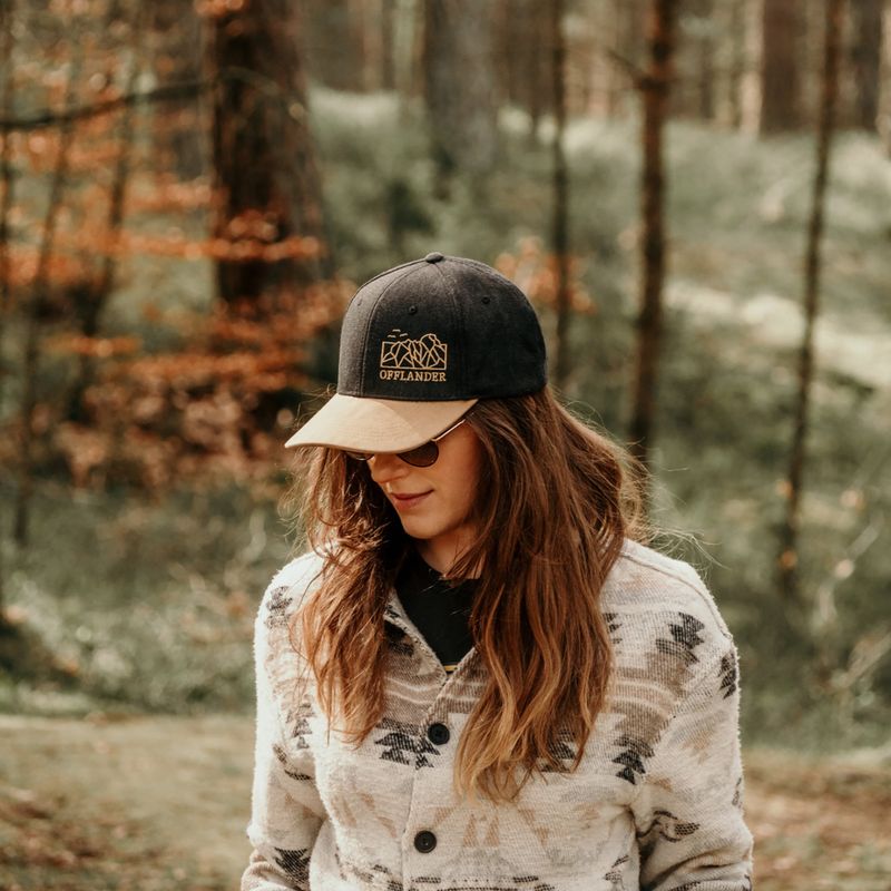 Czapka z daszkiem OFFLANDER Snapback black/sand 6
