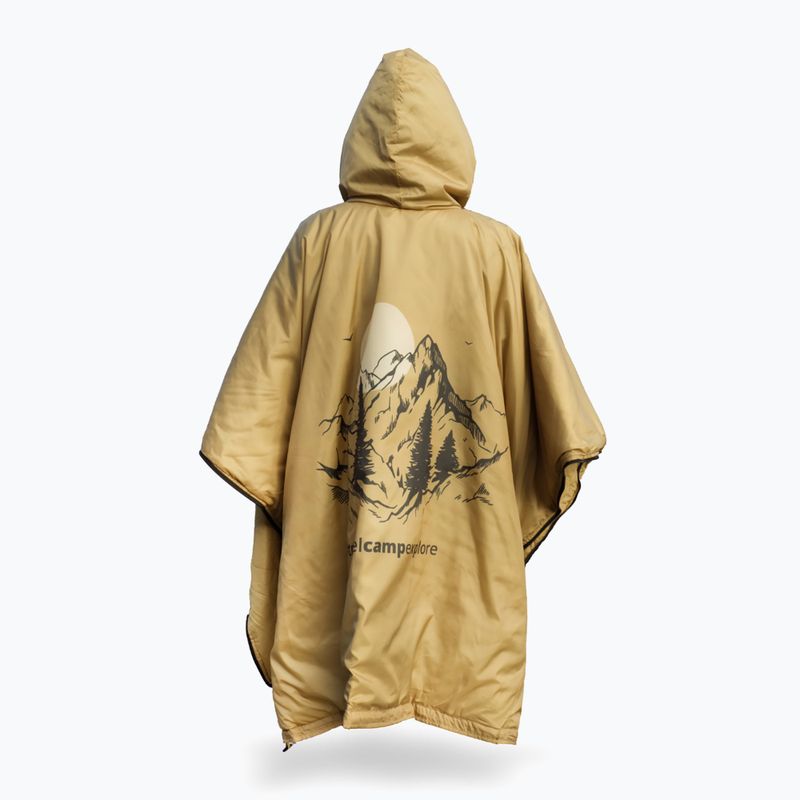 Ponczo OFFLANDER OFF_CACC lightweight heated yellow 2