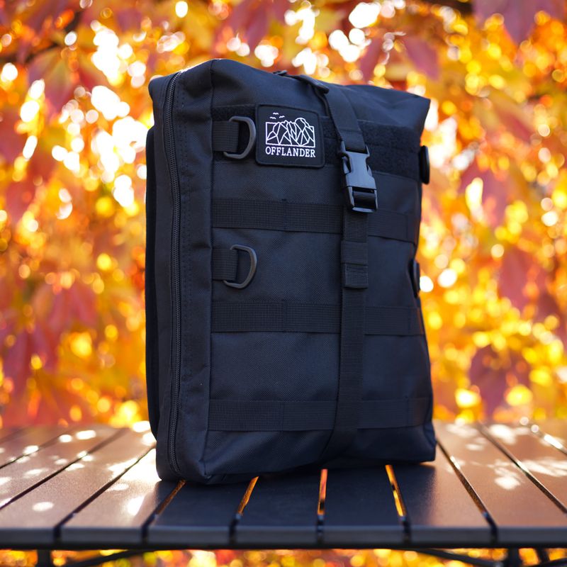 Saszetka taktyczna OFFLANDER Molle L 10 l Black 4