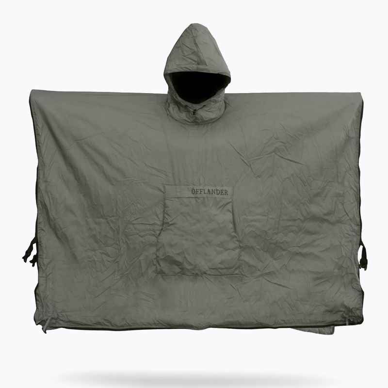 Ponczo OFFLANDER waterproof grey