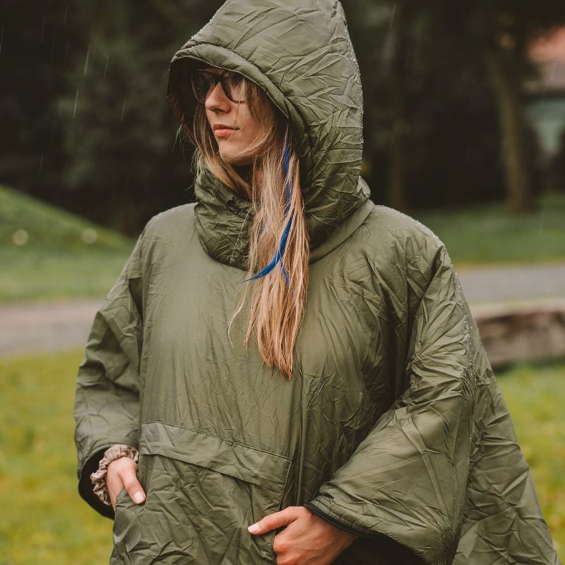 Ponczo OFFLANDER Off_Cacc_05 Waterproof green/brown 7