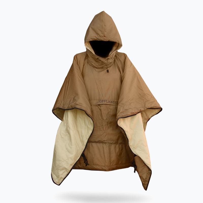 Ponczo OFFLANDER OFF_CACC lightweight heated brown 4