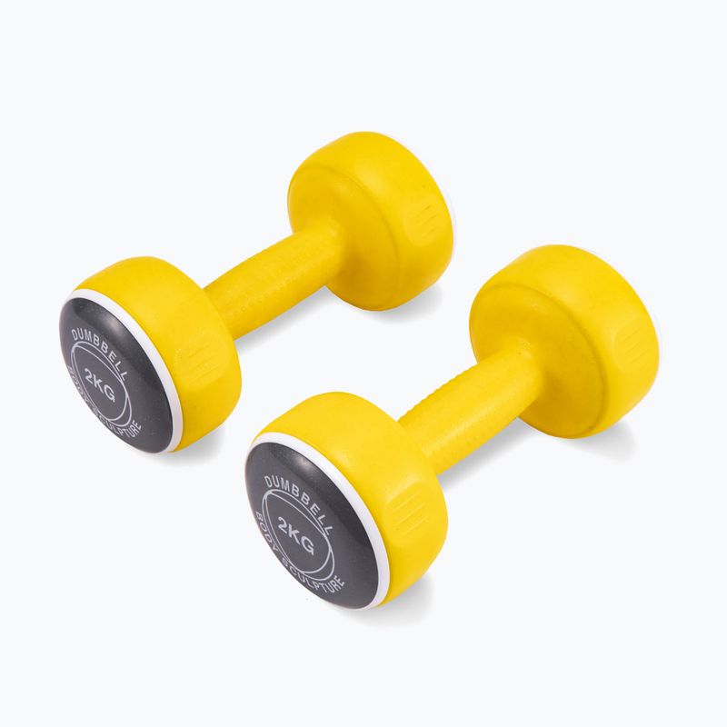 Zestaw hantli ze stojakiem Body Sculpture Smart Bw 108Dt 24 kg yellow/blue/black 3