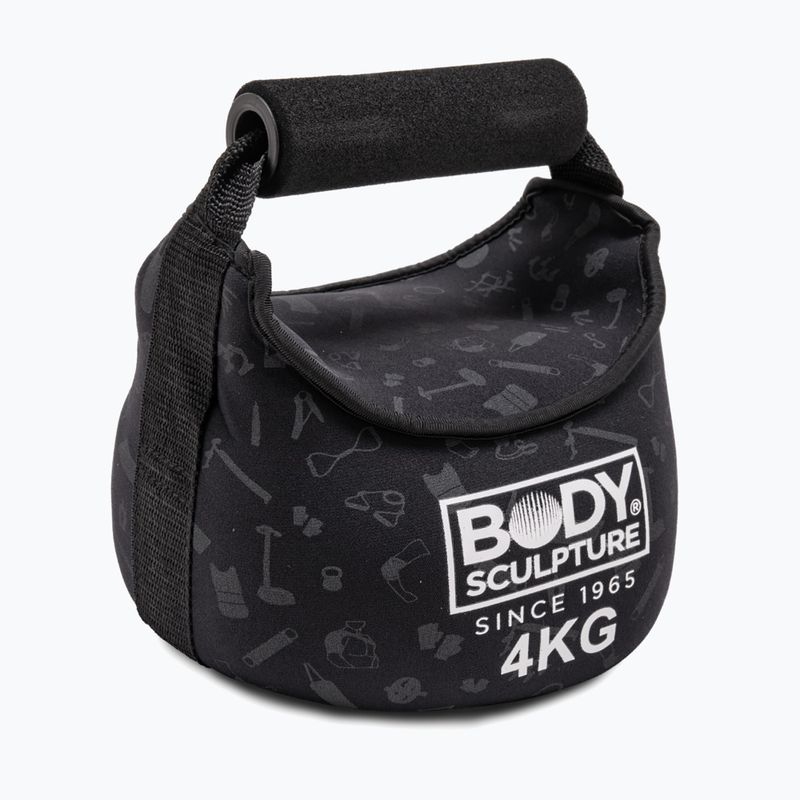 Kettlebell Body Sculpture Soft Bw 134 4 kg black 2