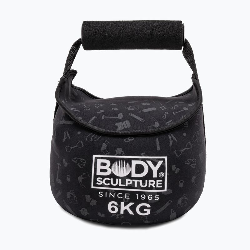 Kettlebell Body Sculpture Soft Bw 134 6 kg black