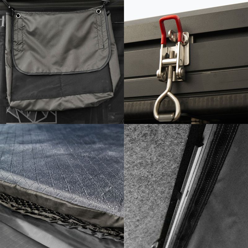 Namiot dachowy 2-osobowy OFFLANDER Triangle Slim Wolf black 9