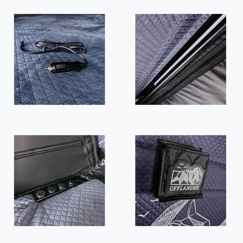 Namiot dachowy 2-osobowy OFFLANDER Fold 2 Wolf gray 9