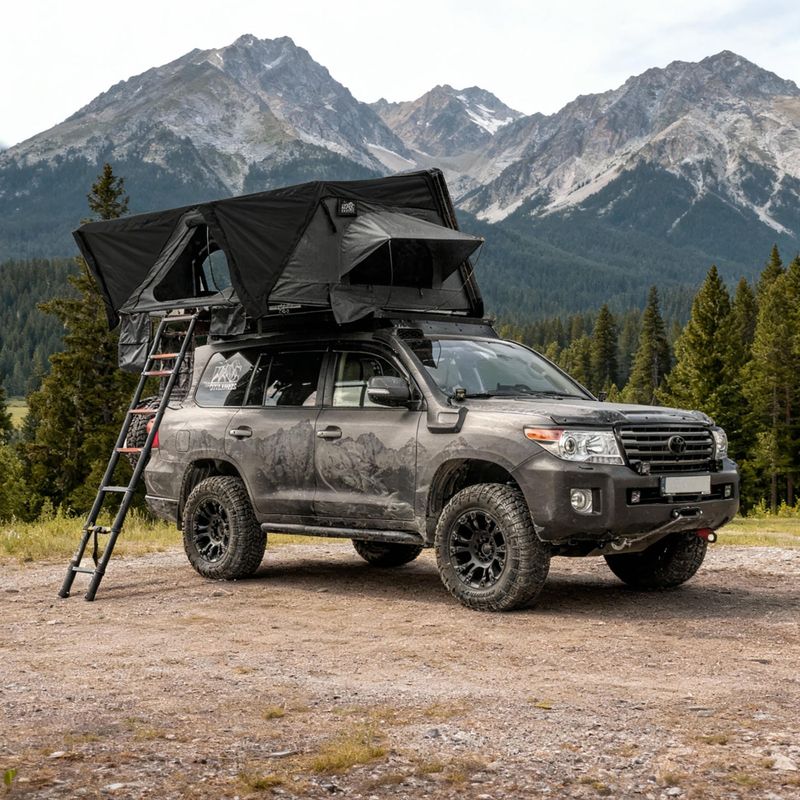 Namiot dachowy 2-osobowy OFFLANDER Fold 2 Wolf gray 14