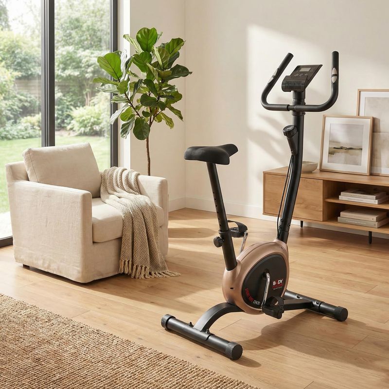 Rower stacjonarny pionowy Body Sculpture Bc 1430Gd black 10