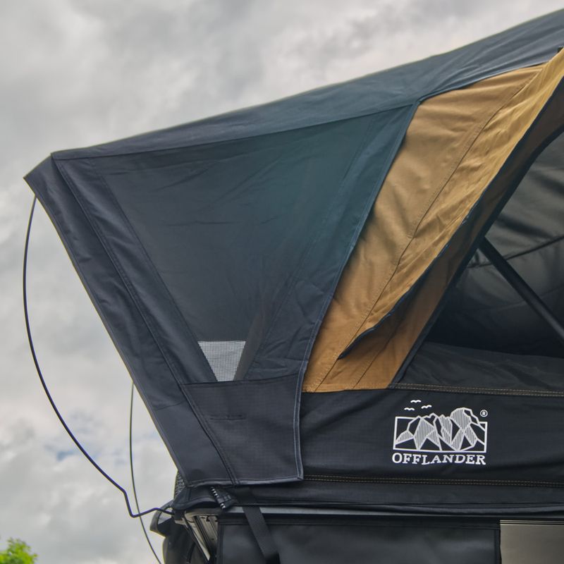 Namiot dachowy 3-osobowy OFFLANDER Fold E 150 brown/black 11