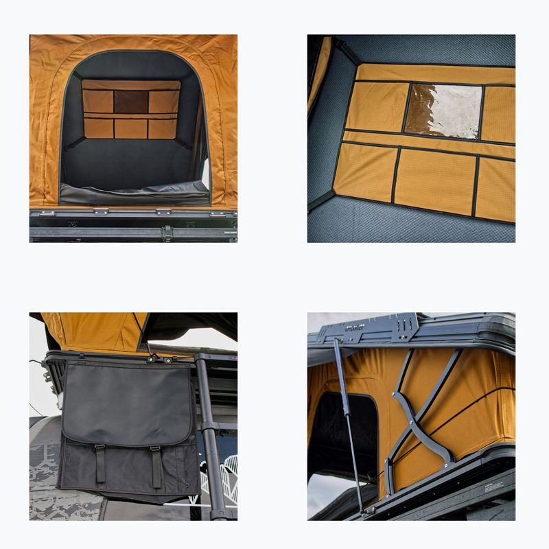 Namiot dachowy 2-osobowy OFFLANDER Tomahak 3.1 brown/black 6