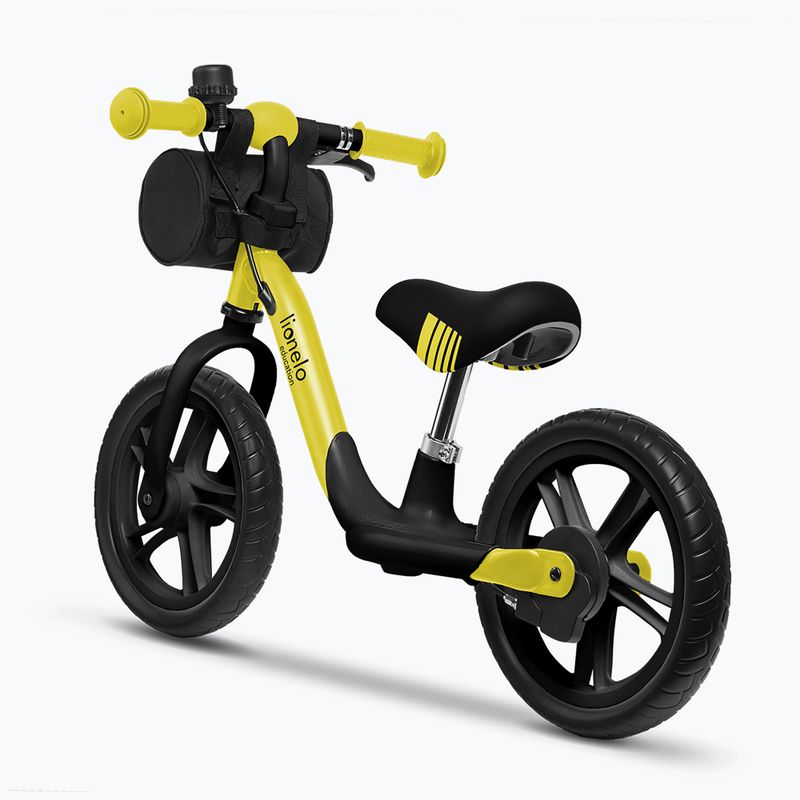 Rowerek biegowy Lionelo Arie yellow lemon 3