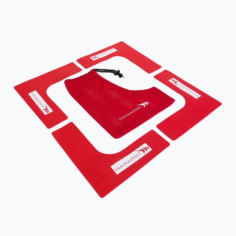 Znaczniki pola Yakimasport Corner Marking fluo/red