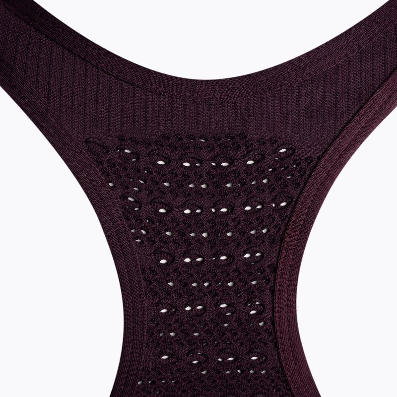 Biustonosz treningowy Carpatree Phase Seamless burgundy 4