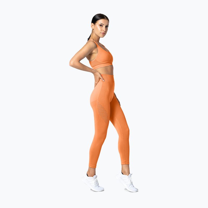 Legginsy damskie Carpatree Phase Seamless peach 4