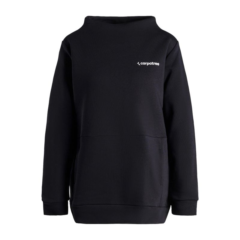 Bluza damska Carpatree Funnel Neck black