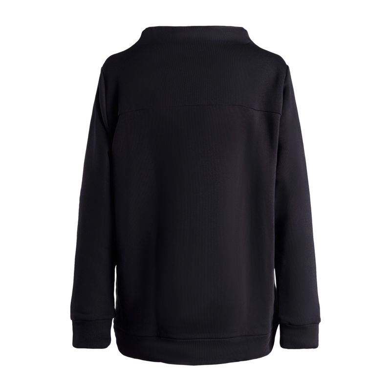 Bluza damska Carpatree Funnel Neck black 2