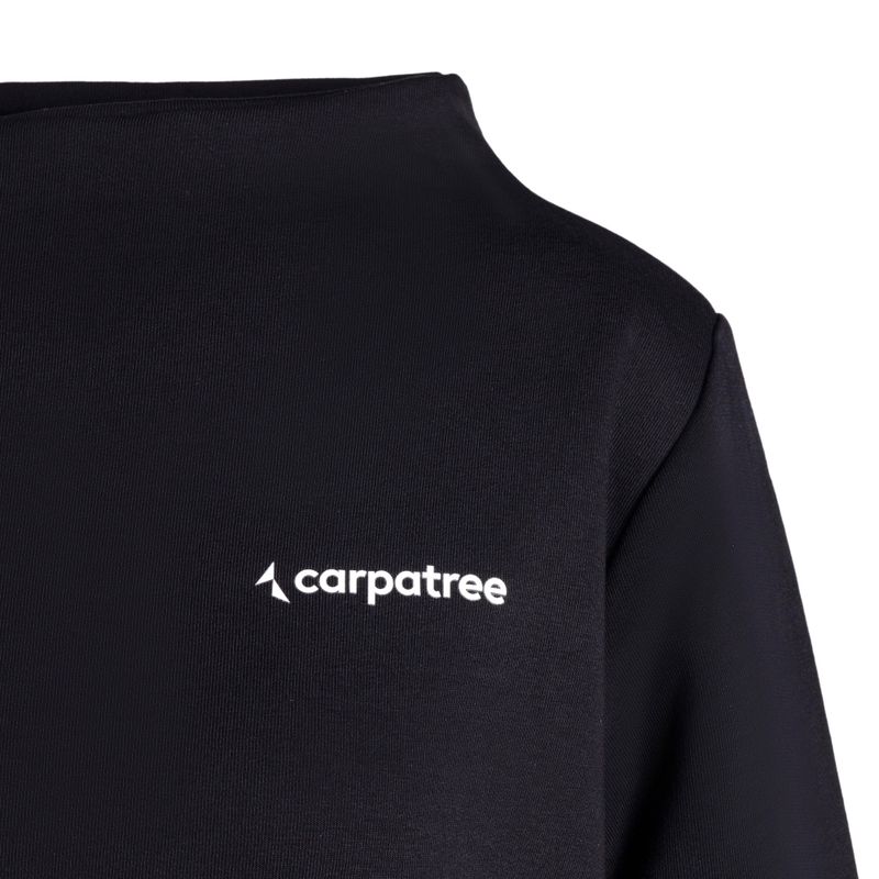 Bluza damska Carpatree Funnel Neck black 3