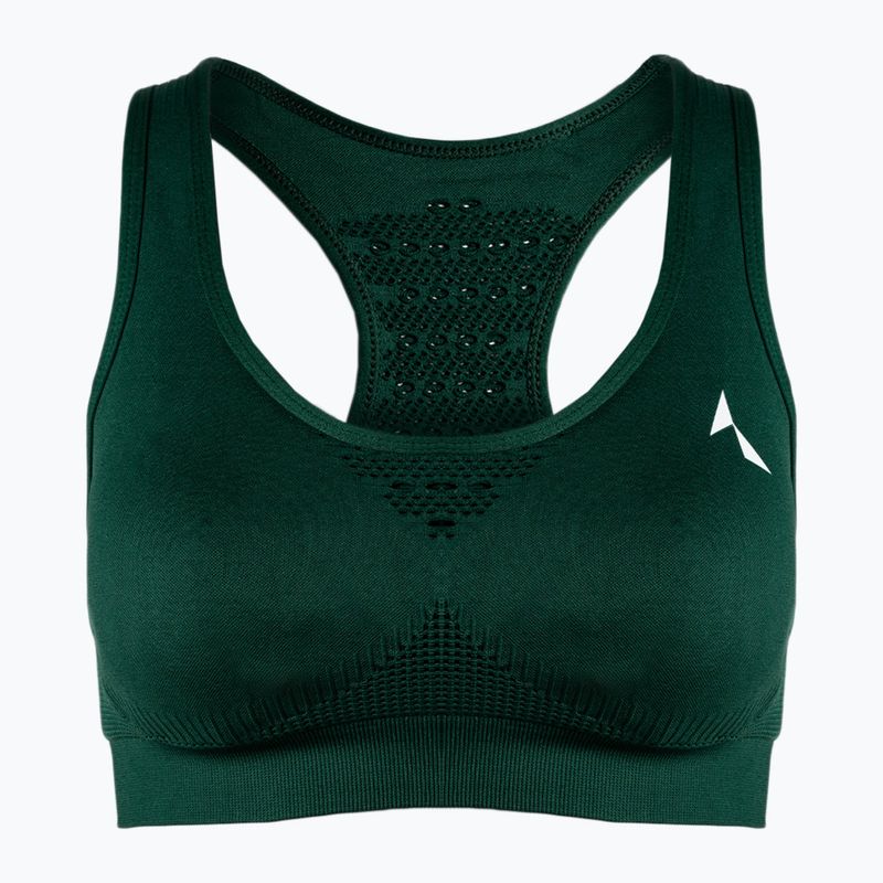 Biustonosz treningowy Carpatree Phase Seamless bottle green