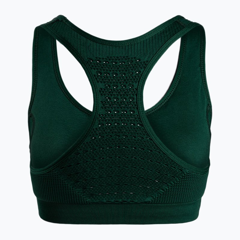 Biustonosz treningowy Carpatree Phase Seamless bottle green 2