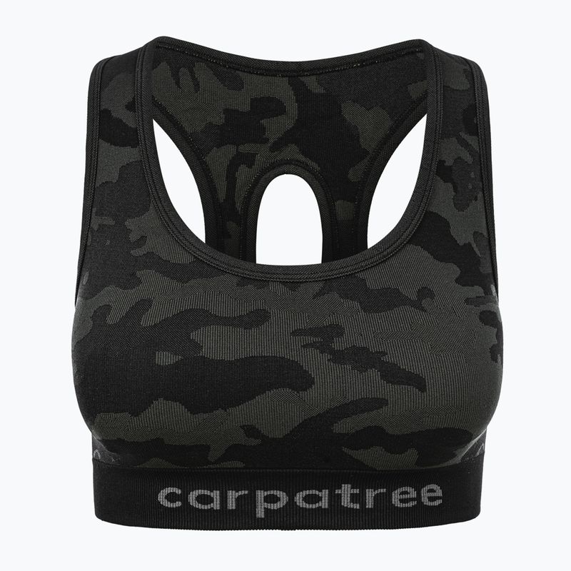 Biustonosz treningowy Carpatree Camo Seamless green 5