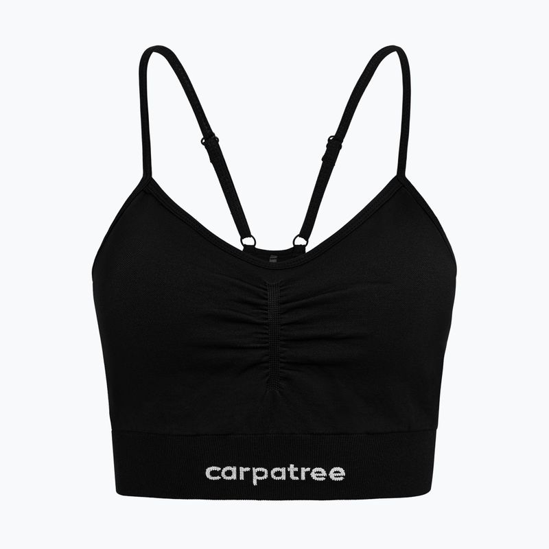 Biustonosz treningowy Carpatree Allure Seamless black 5