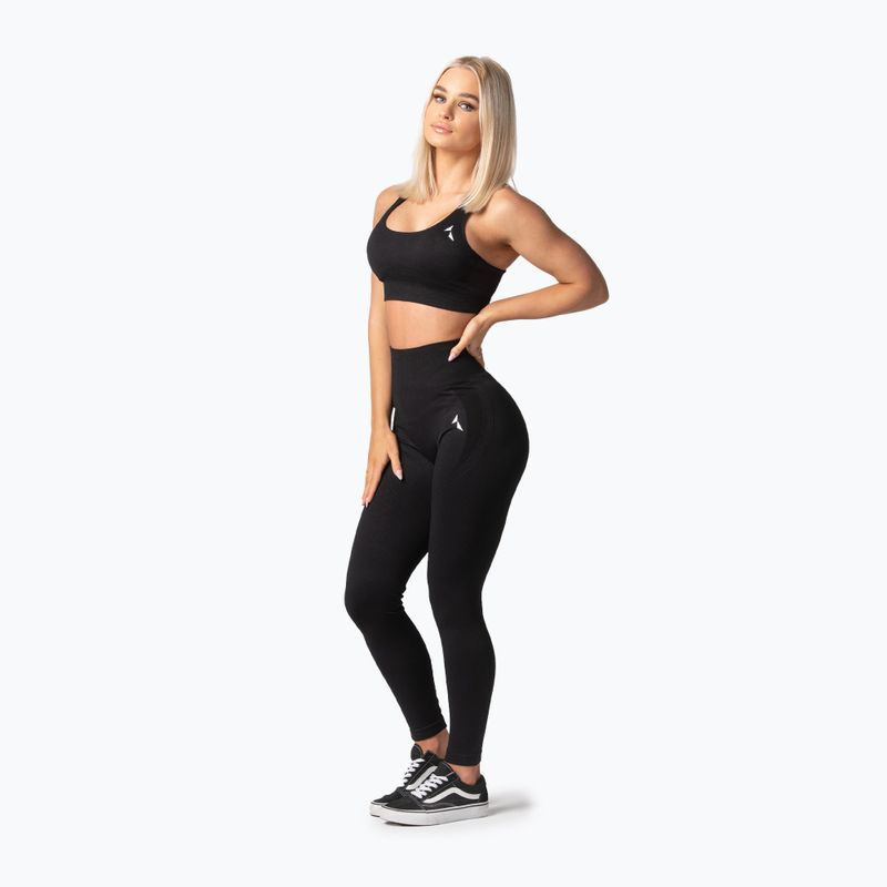 Legginsy treningowe damskie Carpatree Arcade Seamless black 3