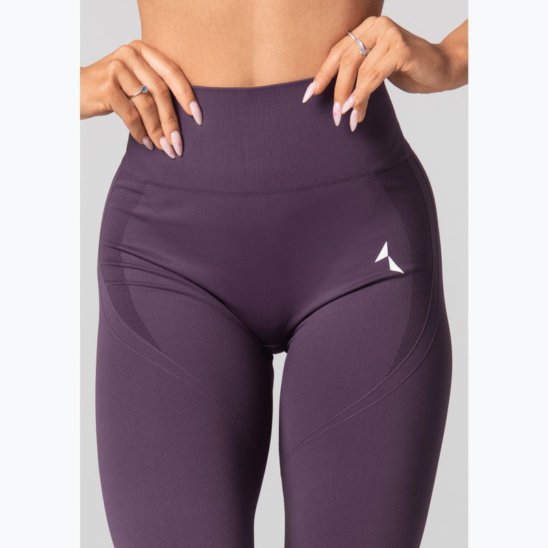 Legginsy treningowe damskie Carpatree Arcade Seamless purple/navy cosmos 4