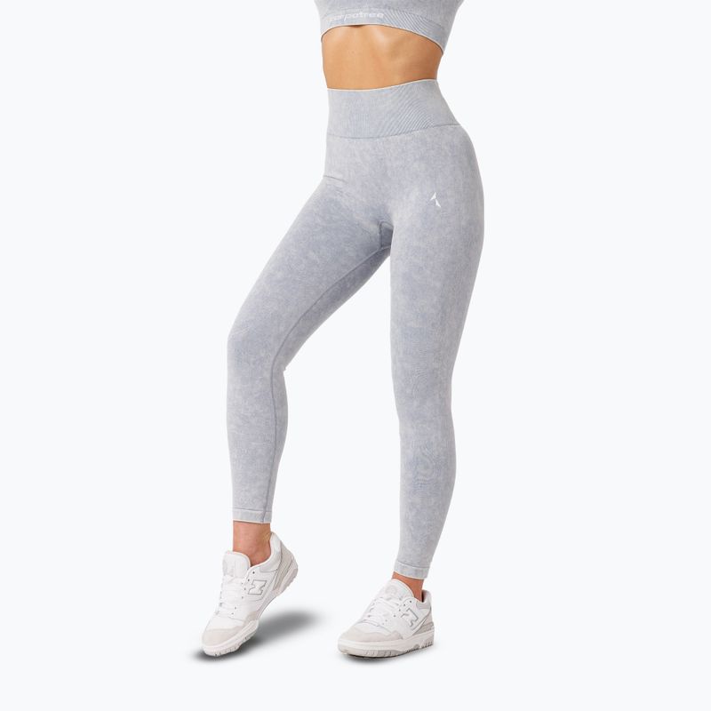 Legginsy treningowe damskie Carpatree Yasmine Seamless blue stone wash