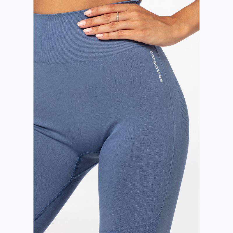 Legginsy treningowe damskie Carpatree Vibe Seamless blue 4