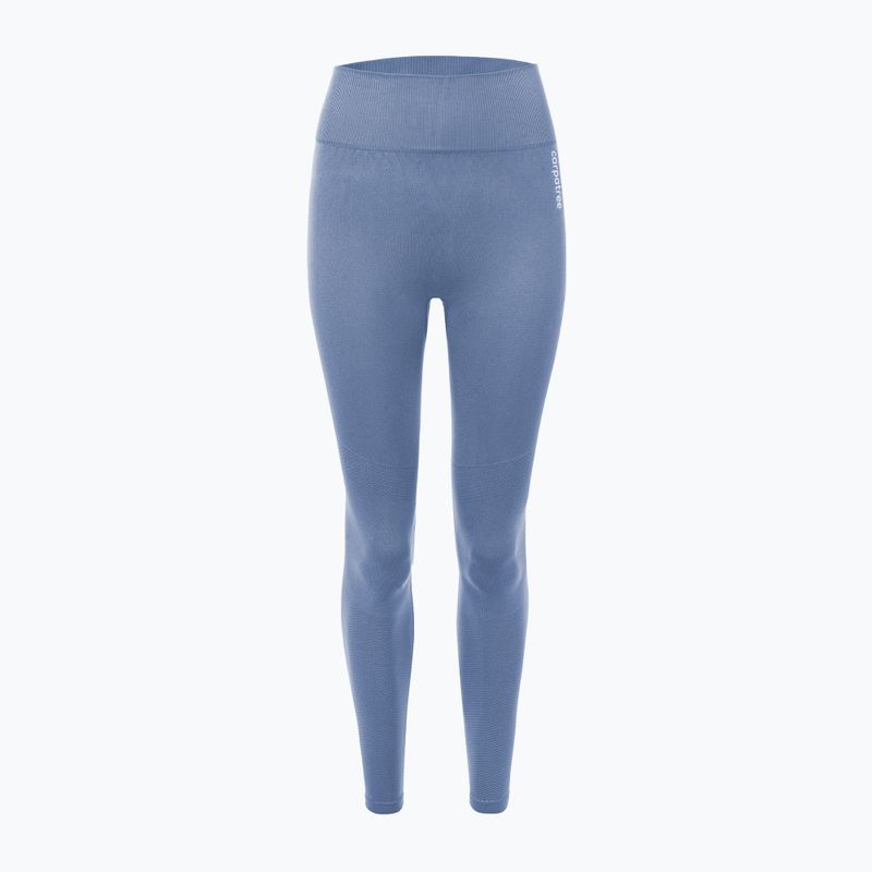 Legginsy treningowe damskie Carpatree Vibe Seamless blue 5