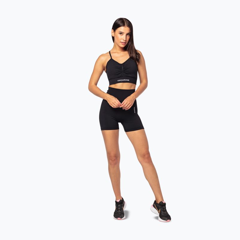 Spodenki treningowe damskie Carpatree Allure Seamless black 2