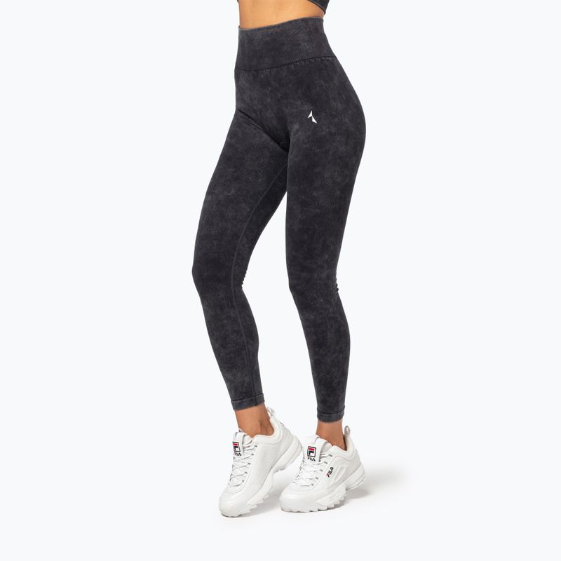 Legginsy treningowe damskie Carpatree Yasmine Seamless black