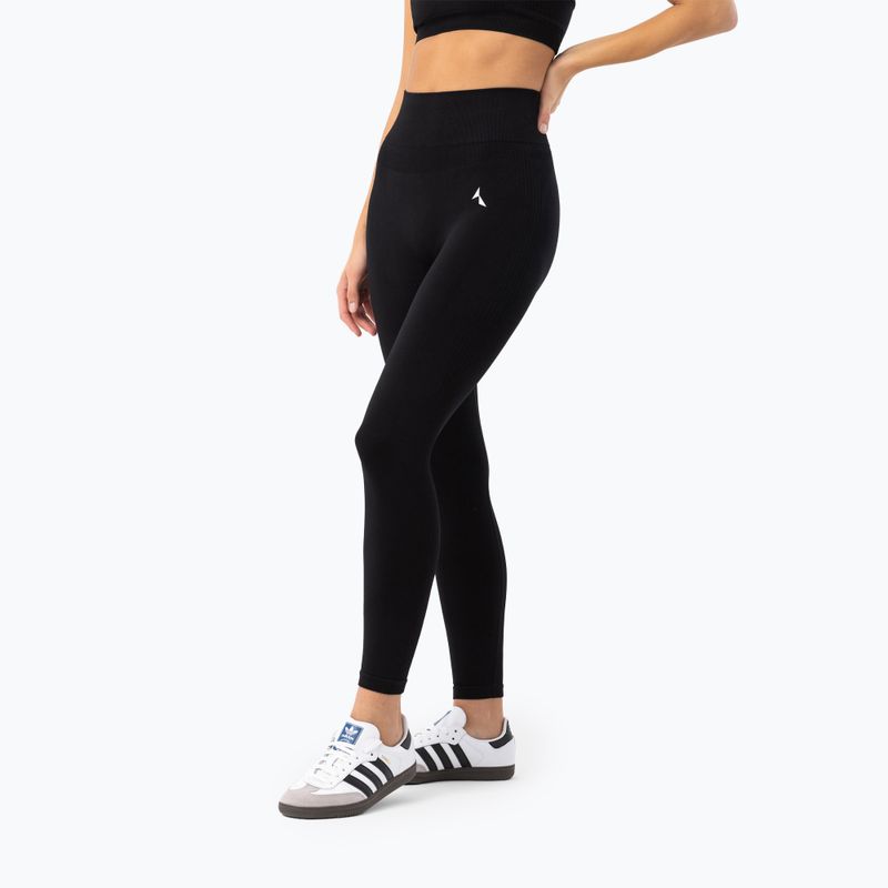 Legginsy treningowe damskie Carpatree Blaze Seamless black 4