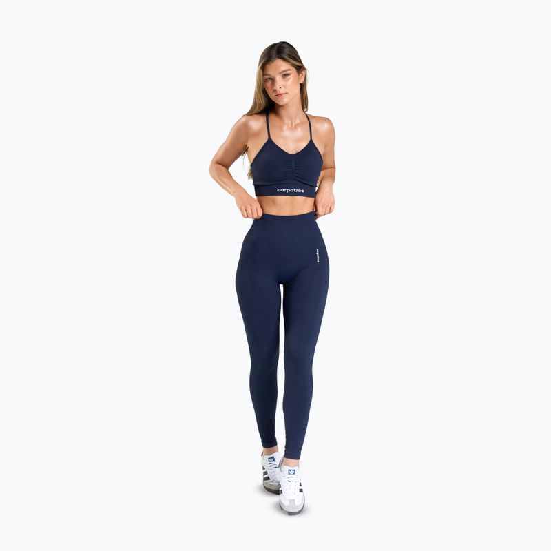 Legginsy treningowe damskie Carpatree Allure Seamless midnight blue 2