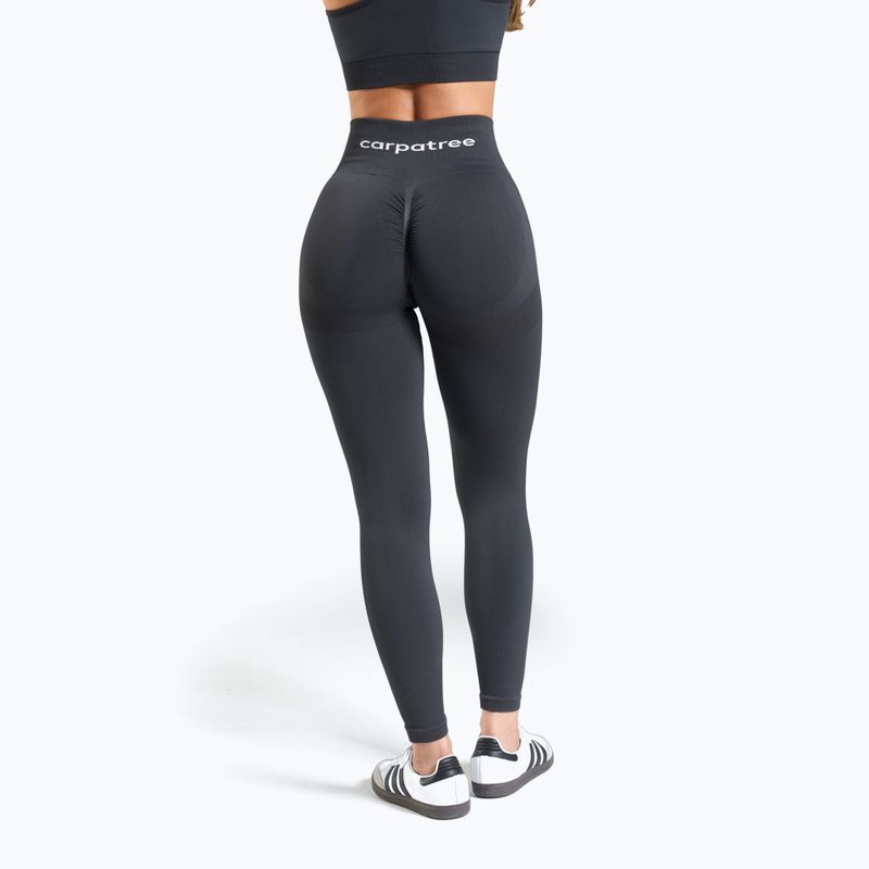 Legginsy treningowe damskie Carpatree Allure Seamless titanum grey 4