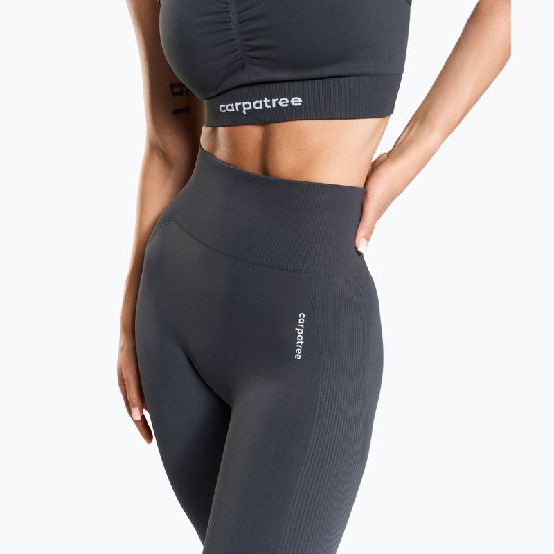 Legginsy treningowe damskie Carpatree Allure Seamless titanum grey 8