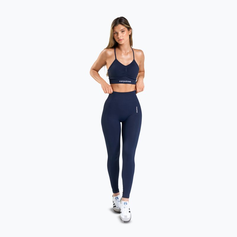 Biustonosz treningowy Carpatree Allure Seamless midnight blue 2