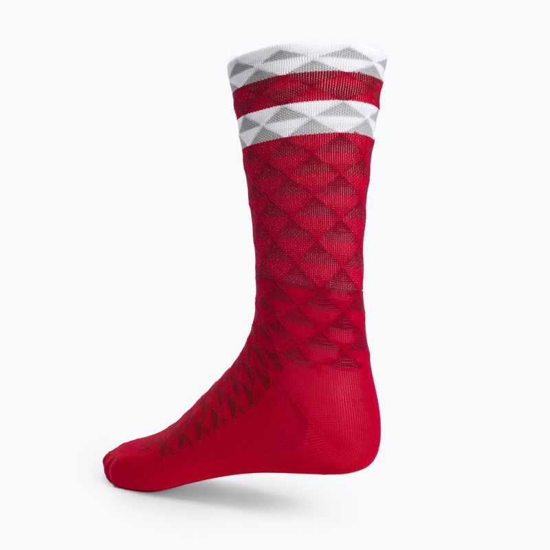 Skarpety Luxa Asymmetric red 3