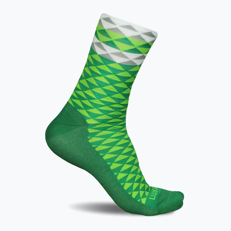 Skarpety Luxa Asymmetric green