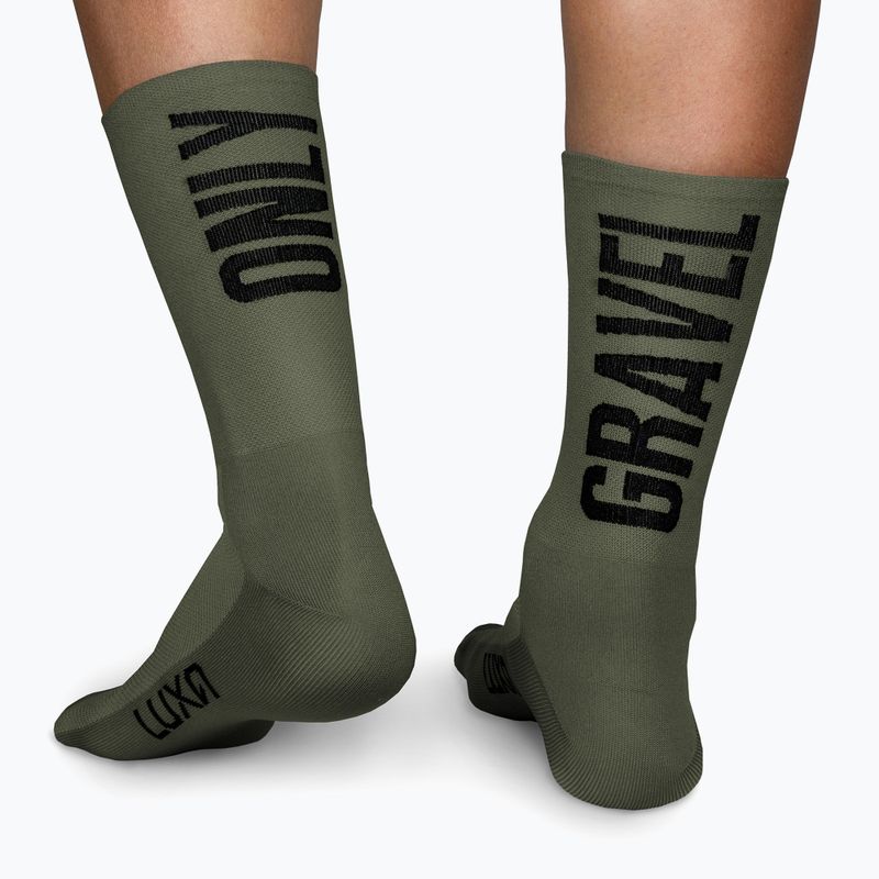 Skarpety Luxa Only Gravel khaki 2