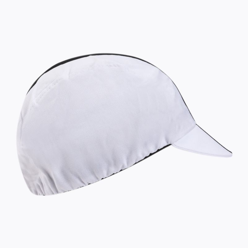 Czapka z daszkiem rowerowa Luxa Classic Stripe white 5