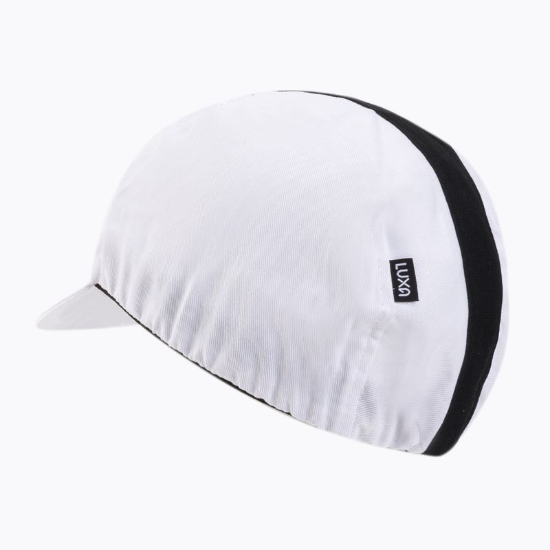 Czapka z daszkiem rowerowa Luxa Classic Stripe white 6