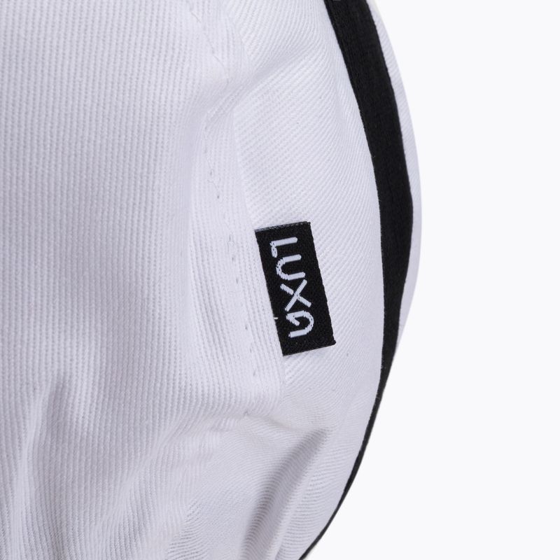 Czapka z daszkiem rowerowa Luxa Classic Stripe white 8