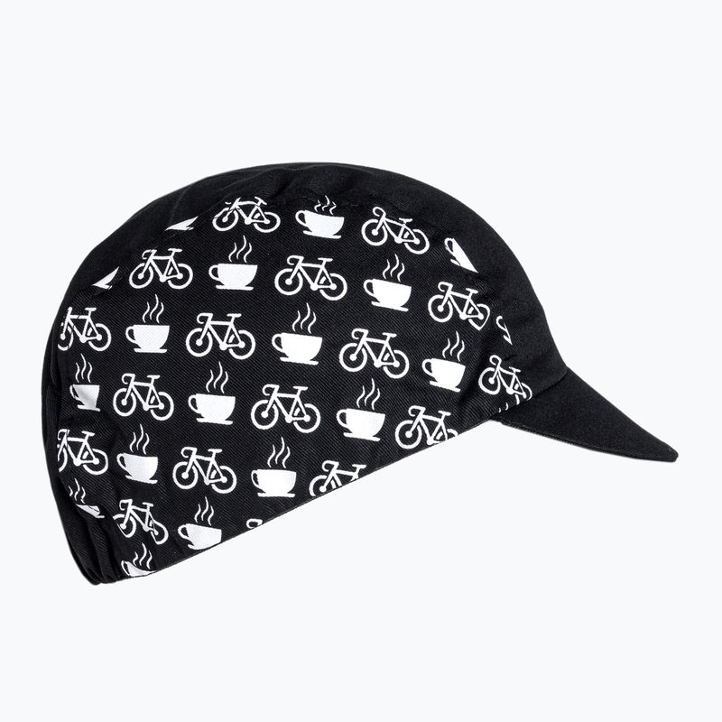 Czapka z daszkiem rowerowa Luxa Coffee Ride black 4