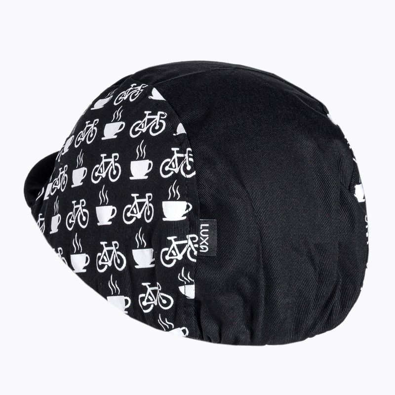 Czapka z daszkiem rowerowa Luxa Coffee Ride black 6