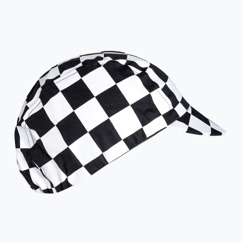 Czapka z daszkiem rowerowa Luxa Squares black/white 3