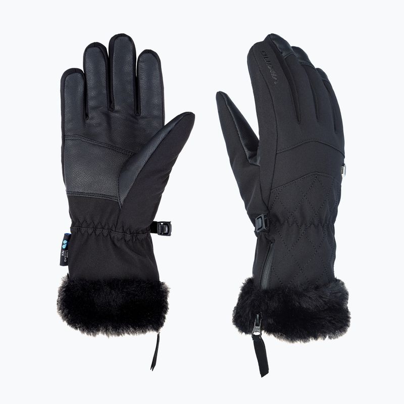 Rękawice narciarskie damskie Viking Meris Ski black