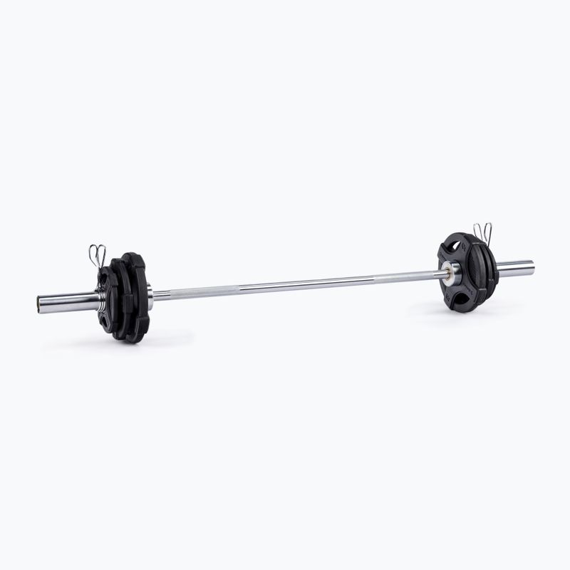 Zestaw do ćwiczeń Gipara Iron Pump Set 29.5 kg gryf prosty